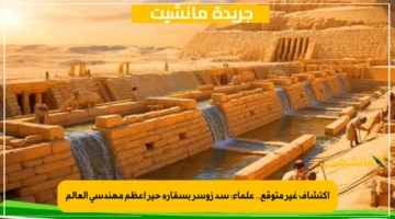اكتشاف غير متوقع.. علماء: سد زوسر بسقارة حير أعظم مهندسي العالم